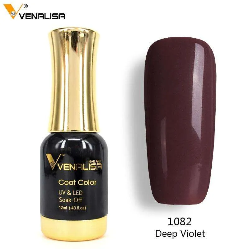 #60751  2019 New Venalisa Nail Paint Gel 12ml 120 colors Gel Polish Nail Gel Soak Off UV Gel Polish Nail Lacquer Varnishes