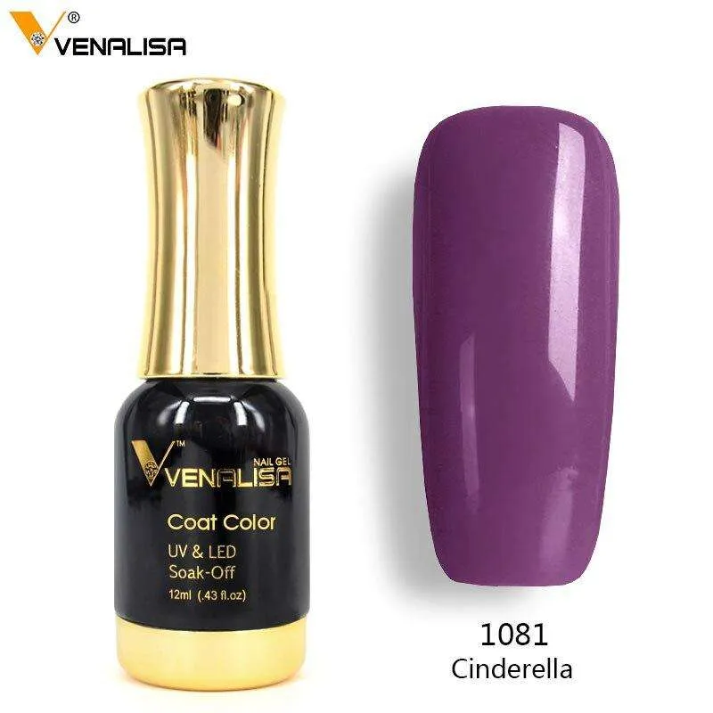 #60751  2019 New Venalisa Nail Paint Gel 12ml 120 colors Gel Polish Nail Gel Soak Off UV Gel Polish Nail Lacquer Varnishes