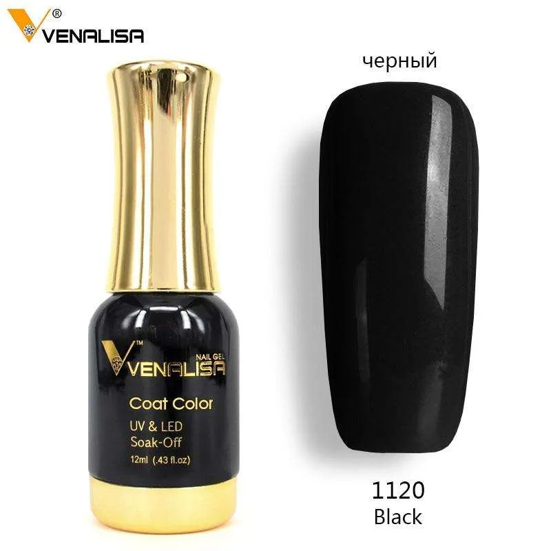 #60751  2019 New Venalisa Nail Paint Gel 12ml 120 colors Gel Polish Nail Gel Soak Off UV Gel Polish Nail Lacquer Varnishes