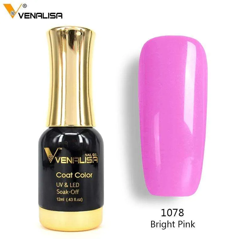 #60751  2019 New Venalisa Nail Paint Gel 12ml 120 colors Gel Polish Nail Gel Soak Off UV Gel Polish Nail Lacquer Varnishes