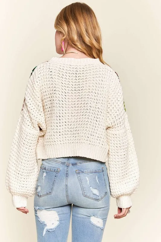 AD103 - CROCHET SWEATER