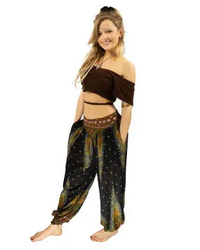 Aladdin Harem Pants Black