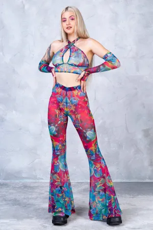 Amayah Bell Bottom Top and Pants Set