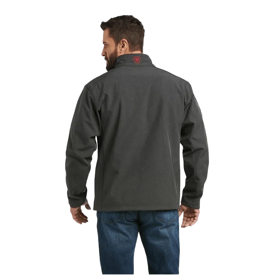 Ariat Men's Charcoal Americana Softshell Jacket