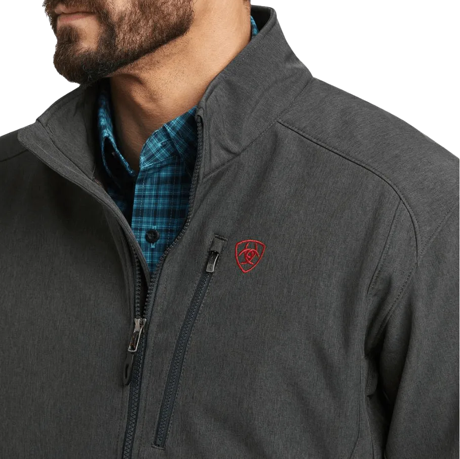 Ariat Men's Charcoal Americana Softshell Jacket