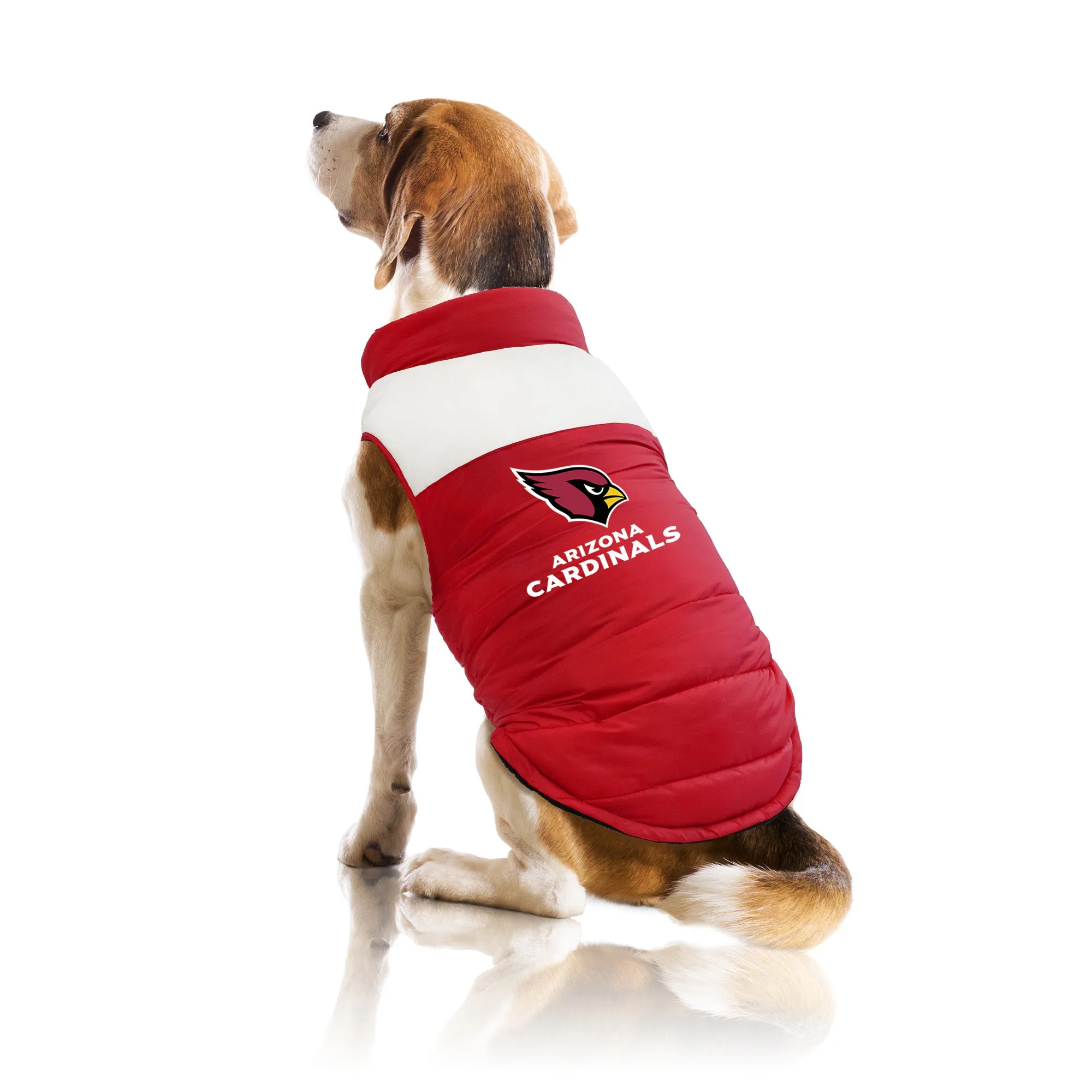 Arizona Cardinals Pet Parka Puff Vest