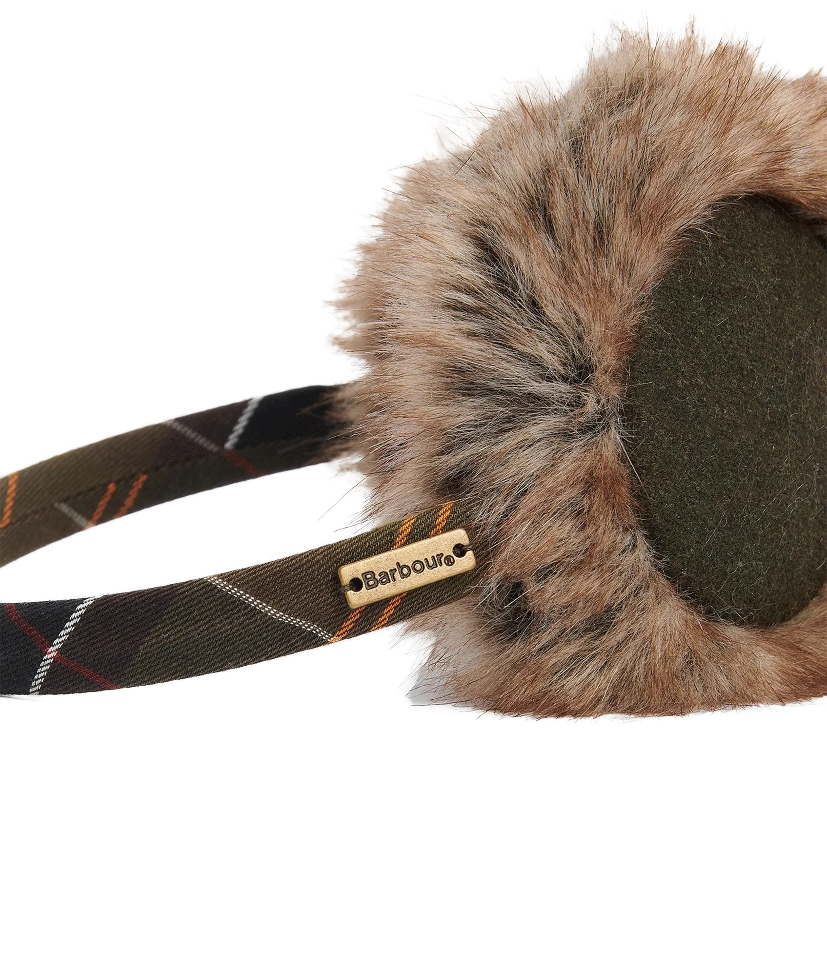 Barrhill Faux-Fur Ear Muffs - Brown