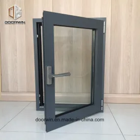 Black Color Thermal Break Aluminum Window - China Casement Patio Windows, Hinge Window