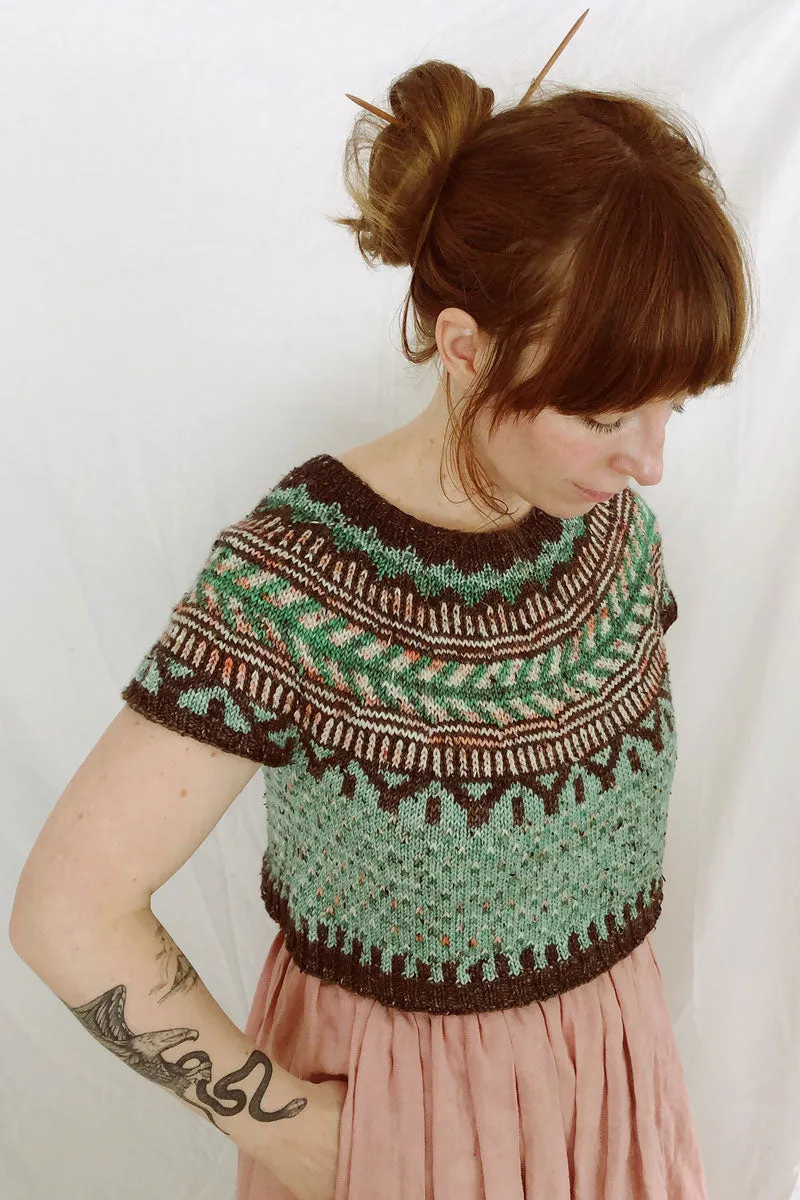 Boyland Knitworks Caitlin Hunter Patterns - Soldotna Crop