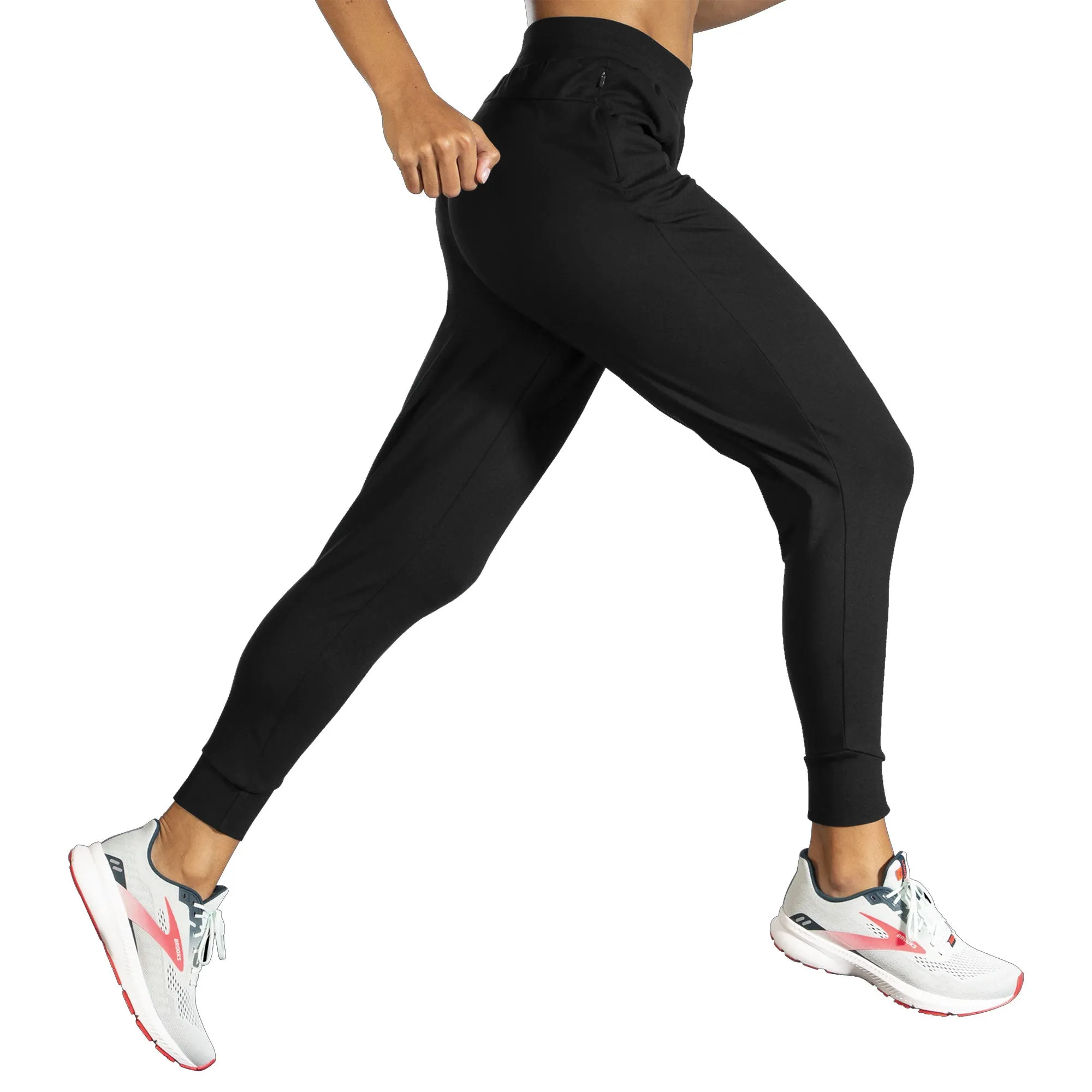 Brooks Momentum Thermal Black Womens Running Pants