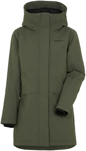 Cajsa Wns Parka 4 - Deep Green