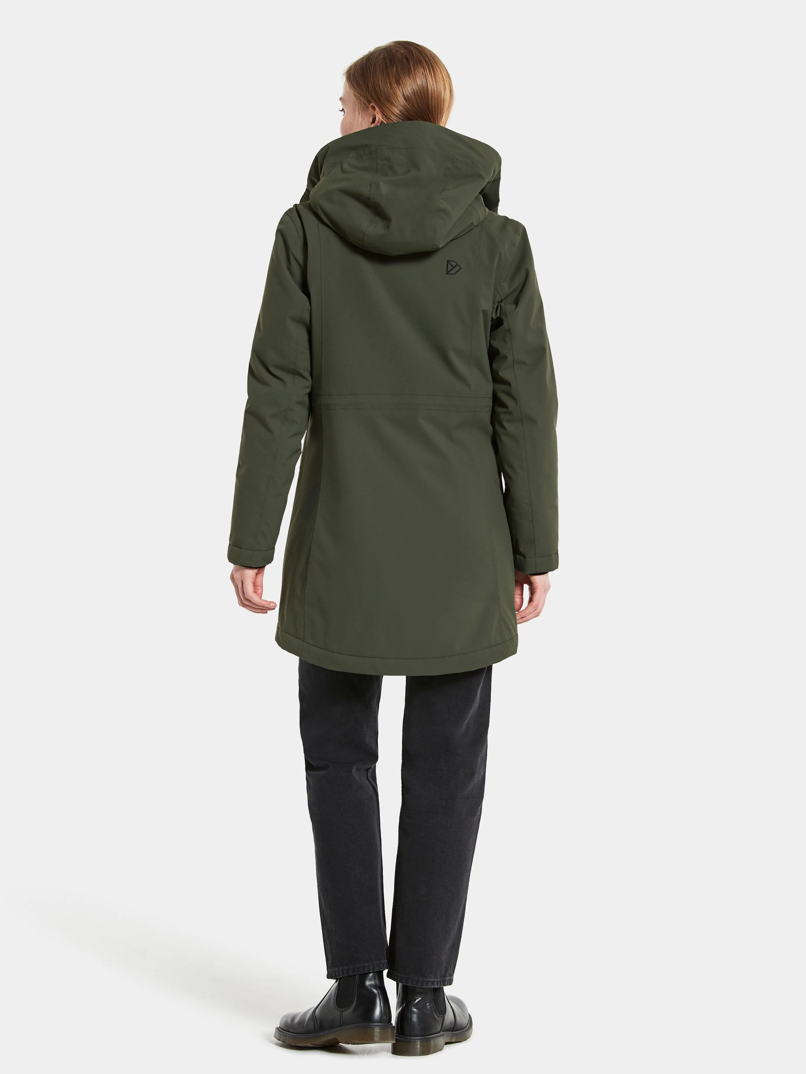 Cajsa Wns Parka 4 - Deep Green