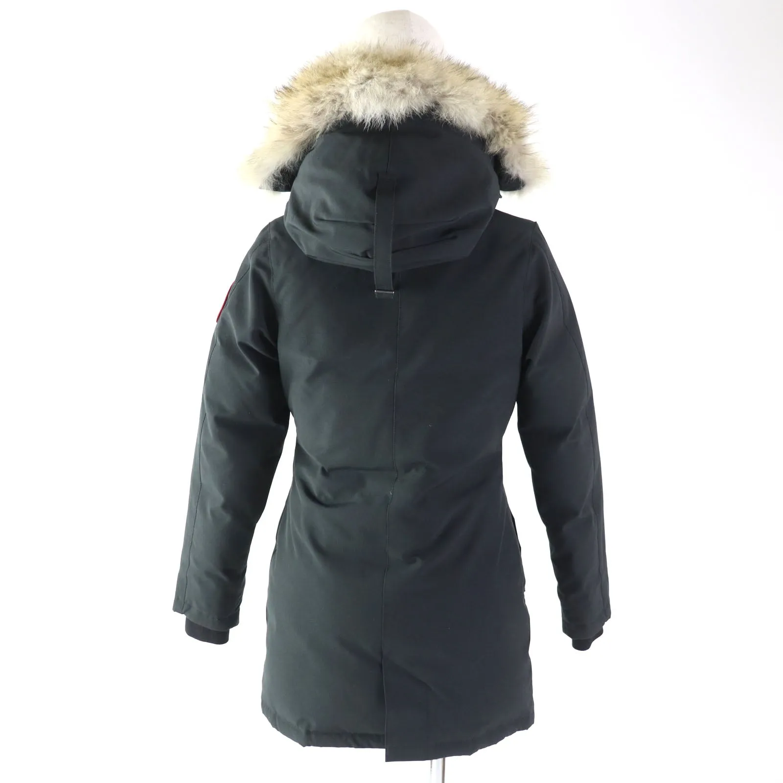 Canada Goose Victoria Parka Down Coat XS Black