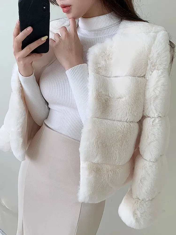 Carrie Bradshaw Luxury - Faux Fur Jackets