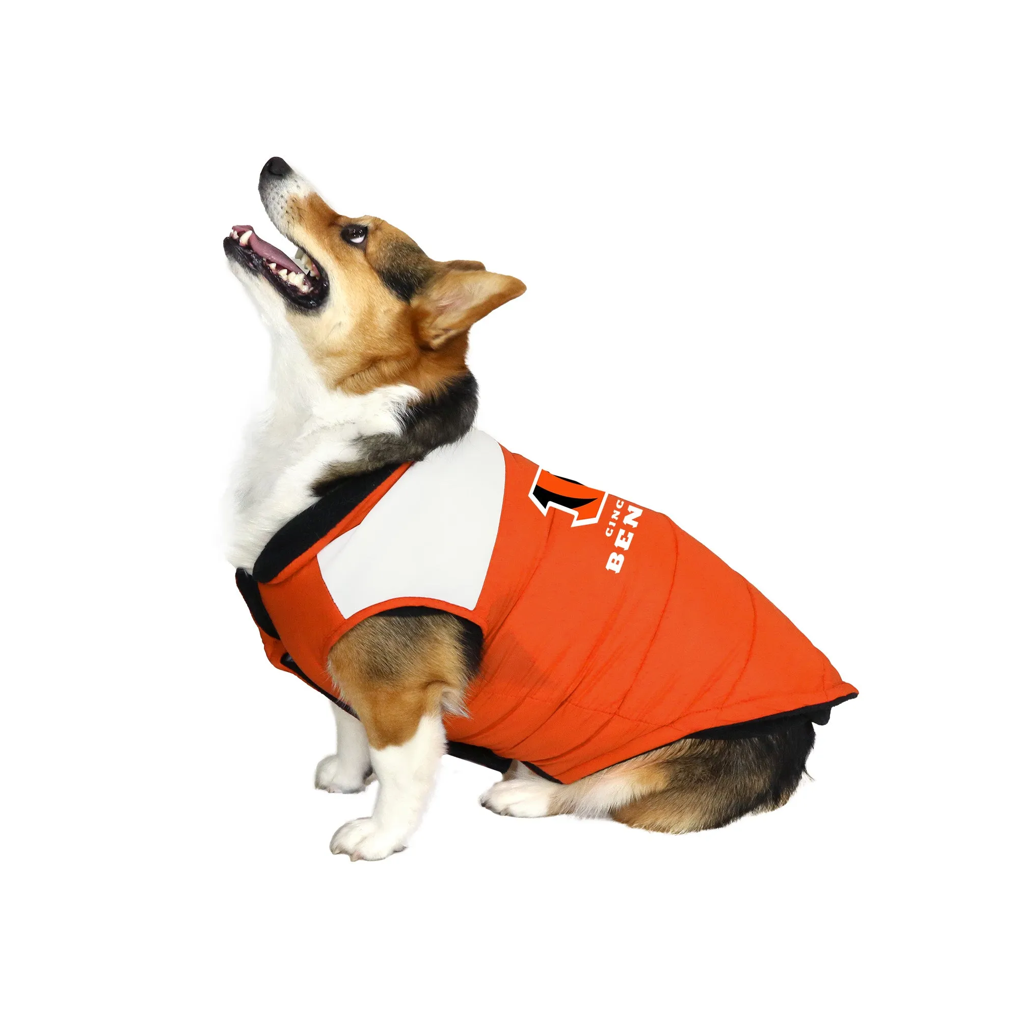 Cincinnati Bengals Pet Parka Puff Vest