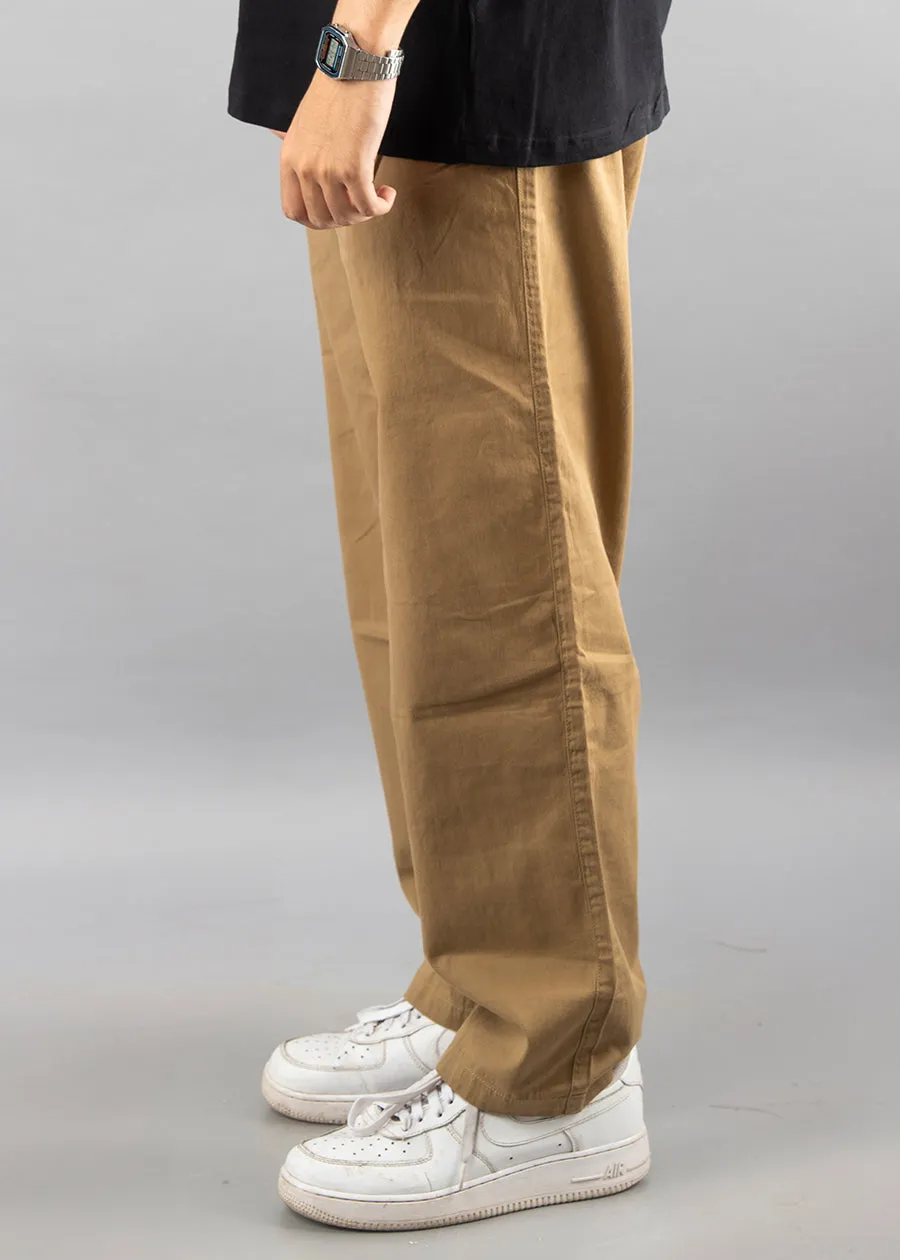 Cotton Pants For Men - Khaki