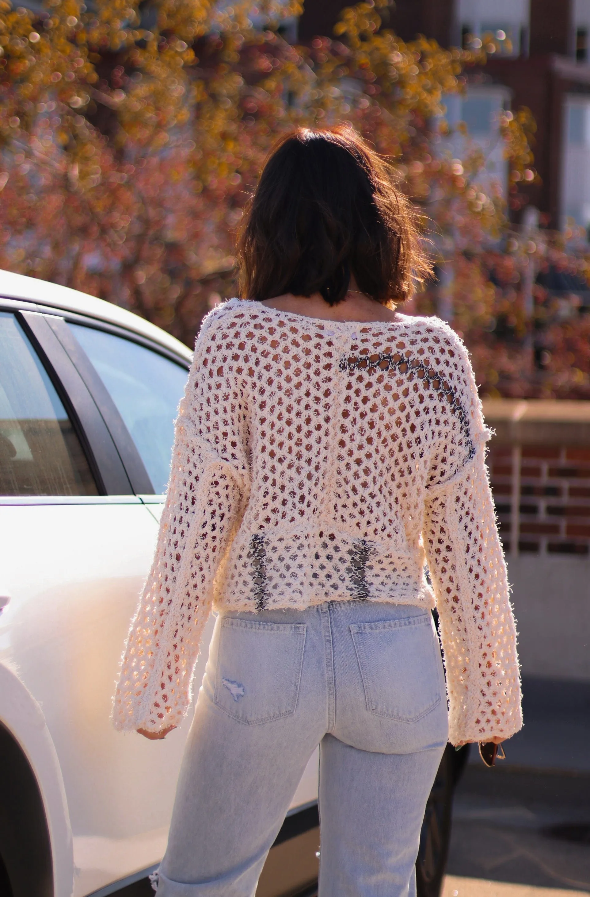 Crisp Fall Knit Sweater