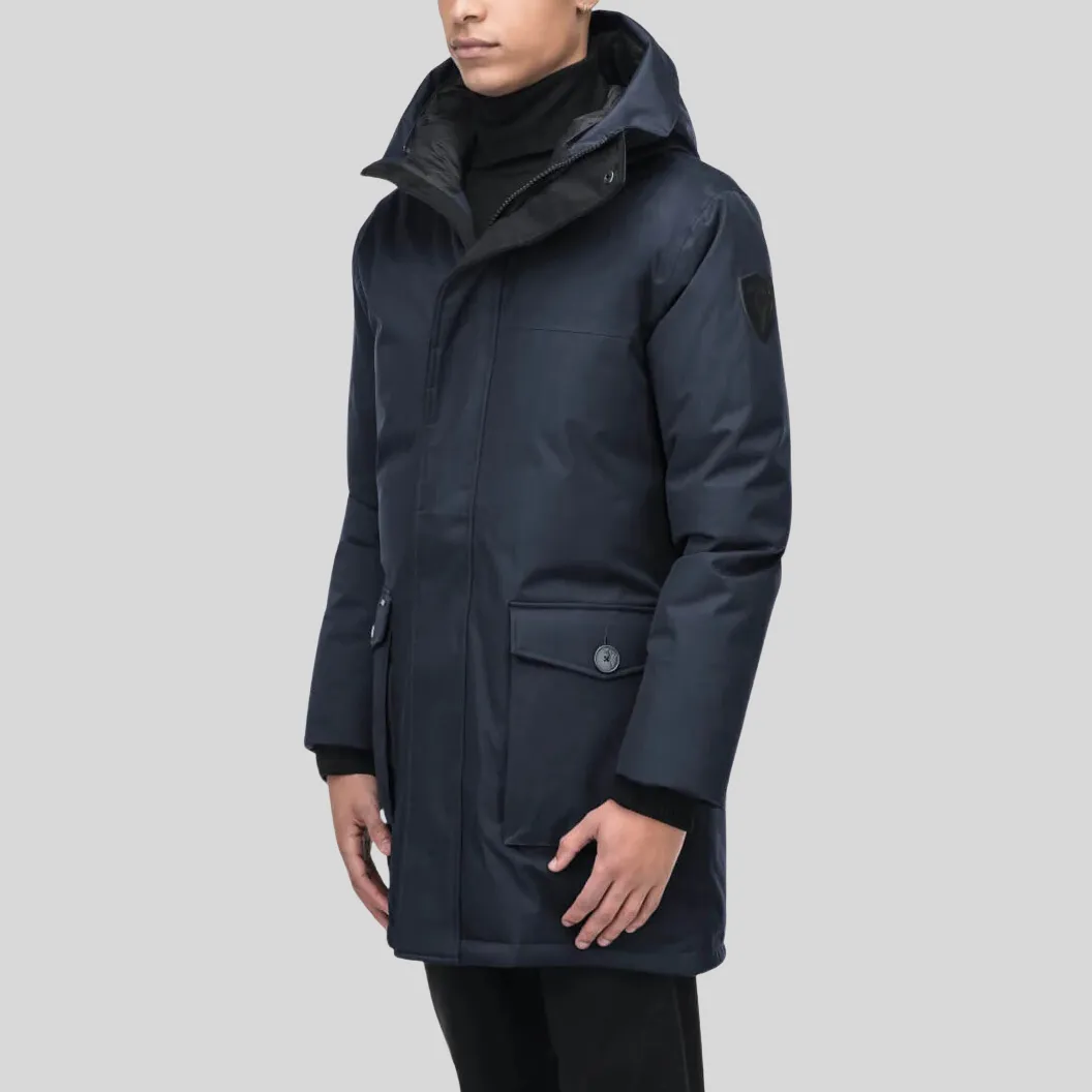 Crosshatch Parka - Navy