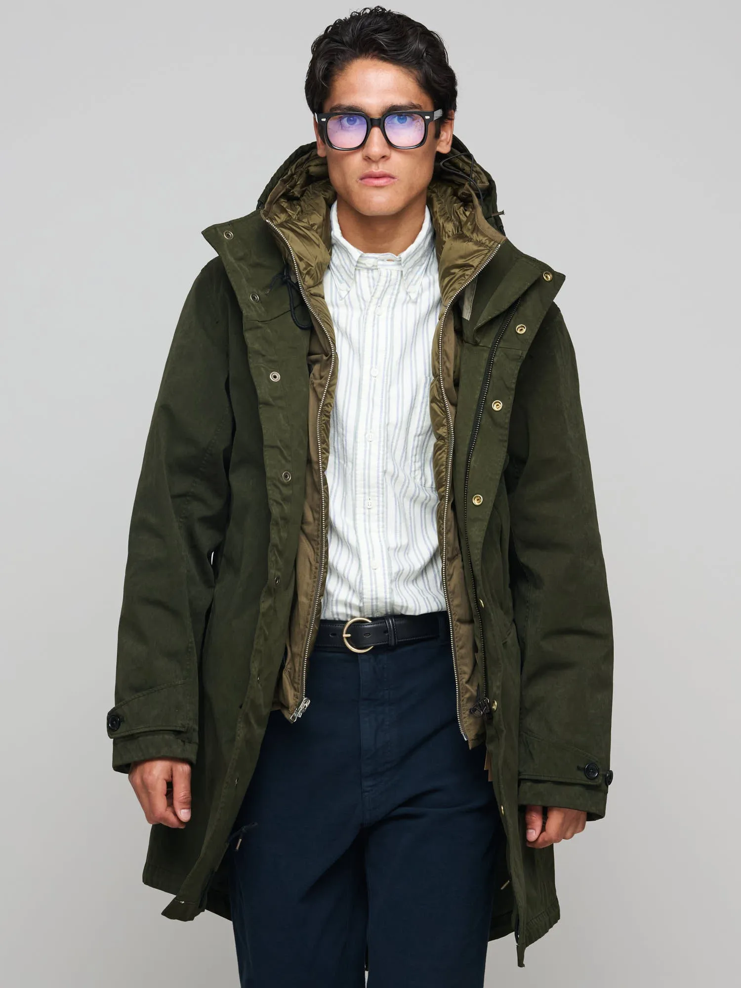 Cyclone Parka (no visible logo) Dark Olive , Green