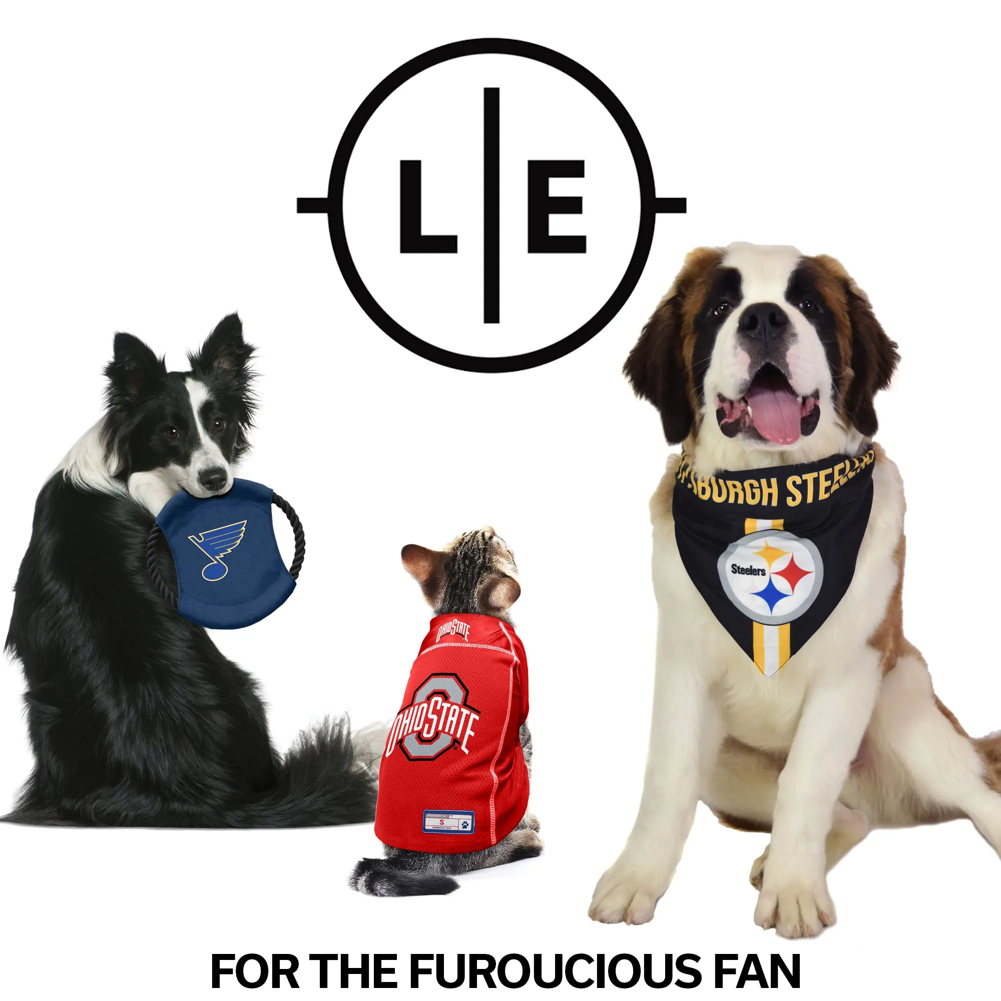 Detroit Lions Pet Parka Puff Vest