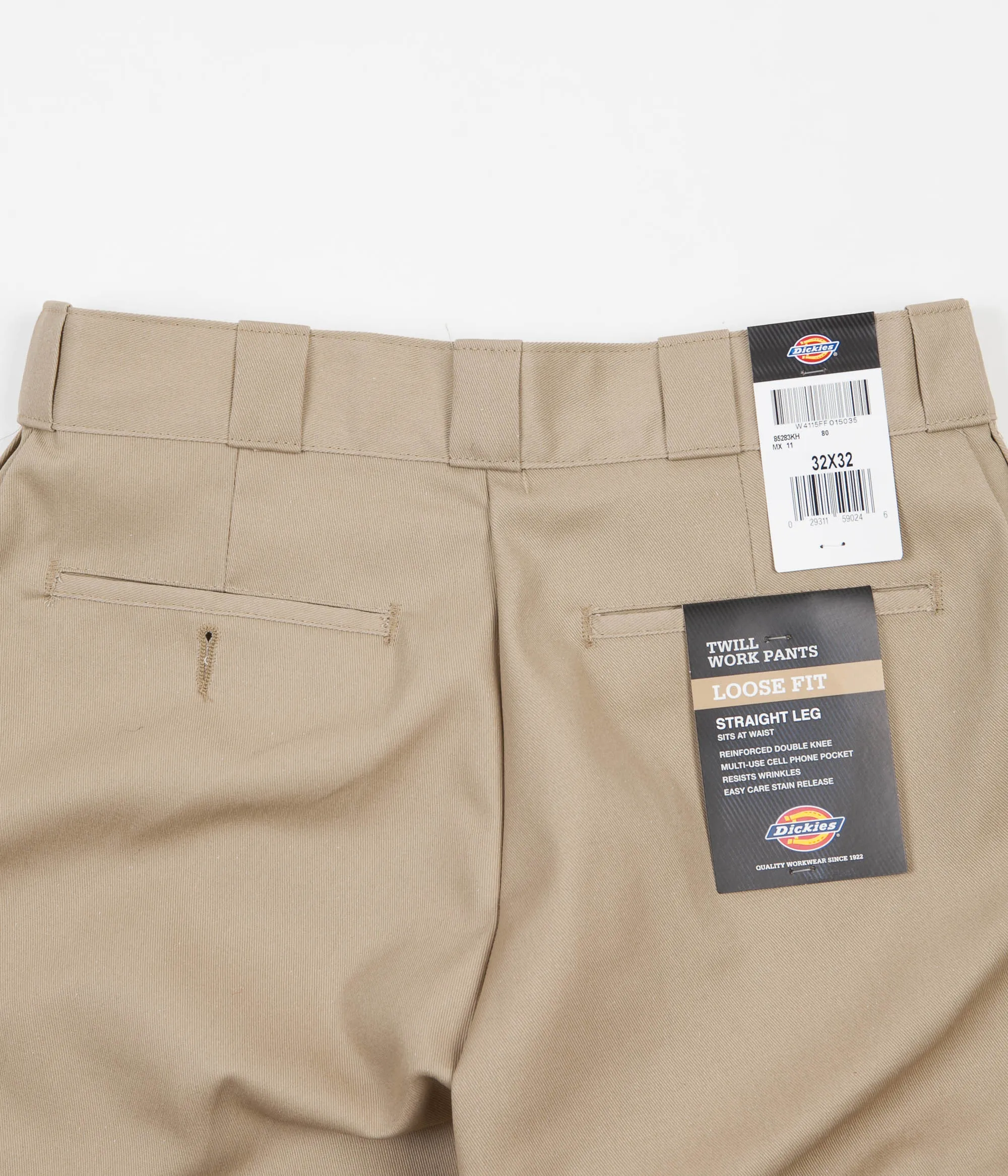 Dickies Double Knee Work Pants - Khaki