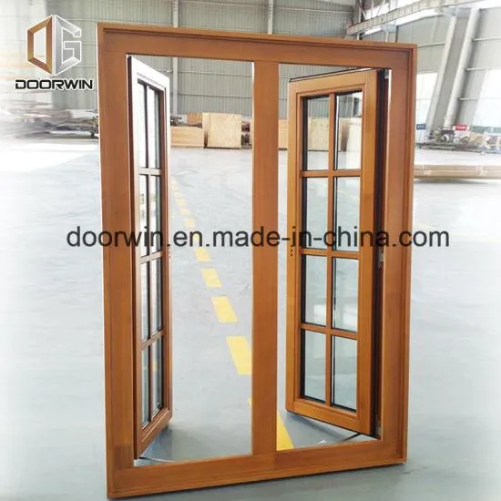 DOORWIN 2021Grille Round-Top Casement Window Solid Pine Wood Larch Wood Window - China Wooden Window, Wood Window