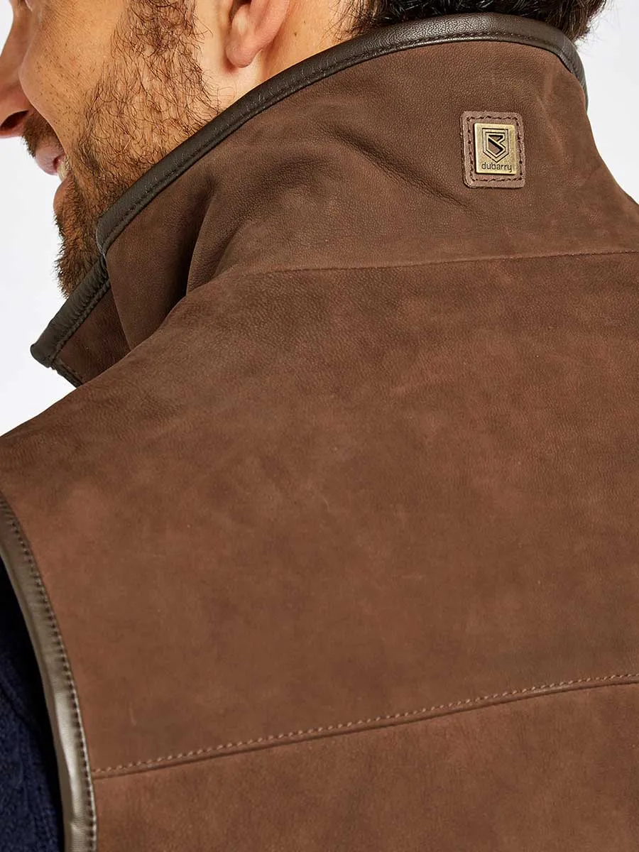 DUBARRY Dunhill Leather Gilet - Mens - Walnut