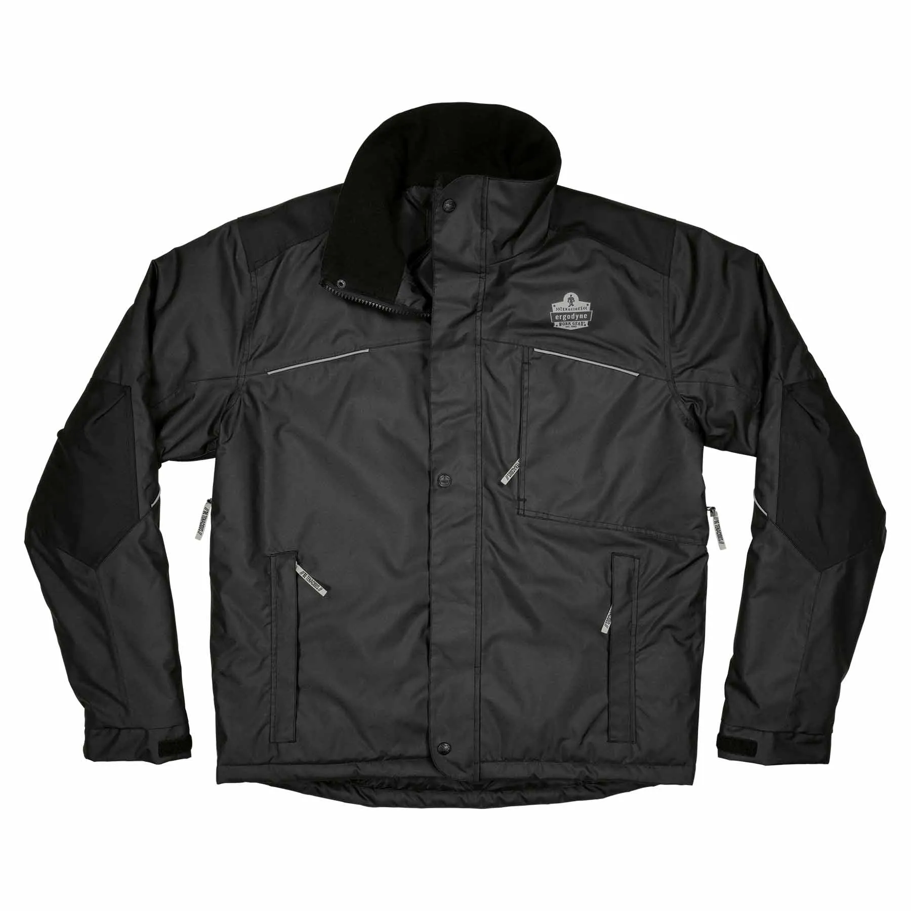 Ergodyne 41126 6467 2XL Black Winter Work Jacket - 300D Polyester Shell