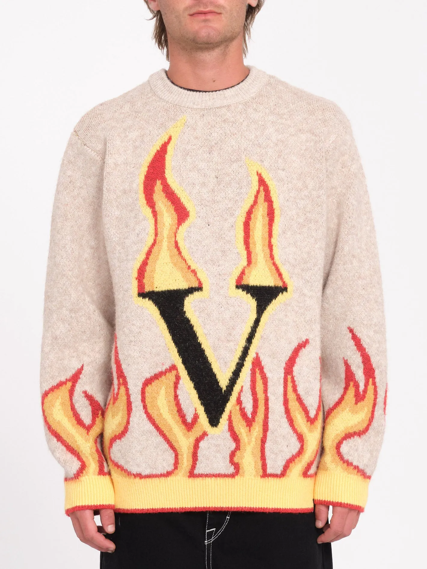 Fergadelic Sweater - Dirty White