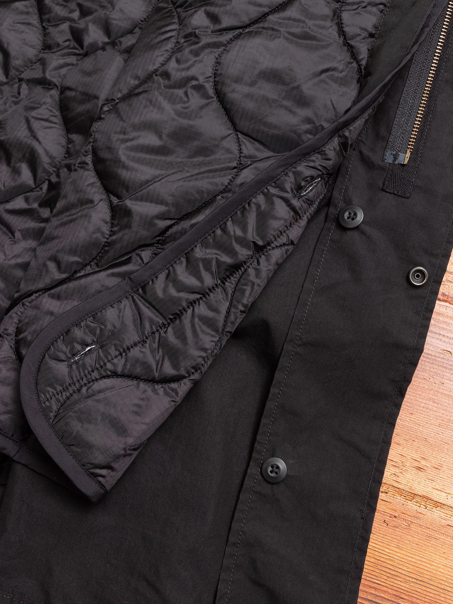 Fishtail Parka in Black