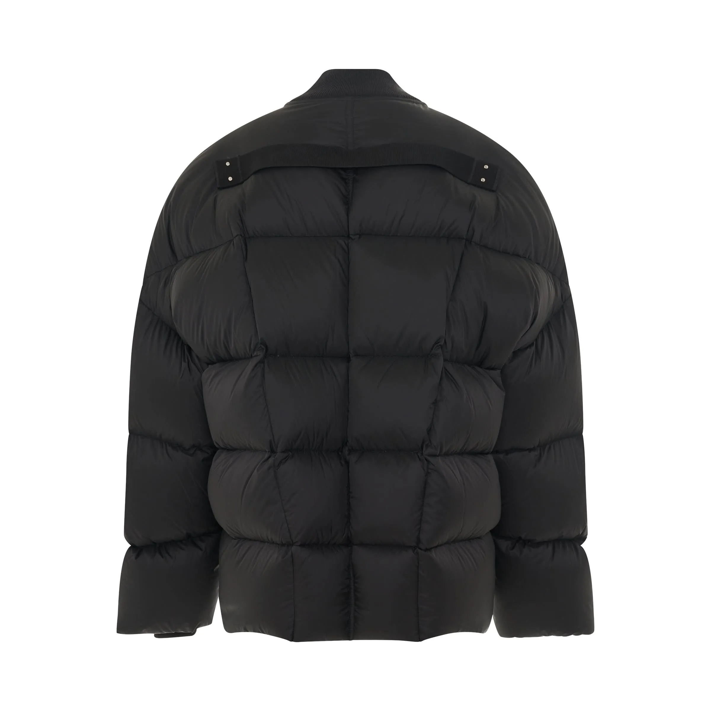 Flight Woven Down Jacket in Black