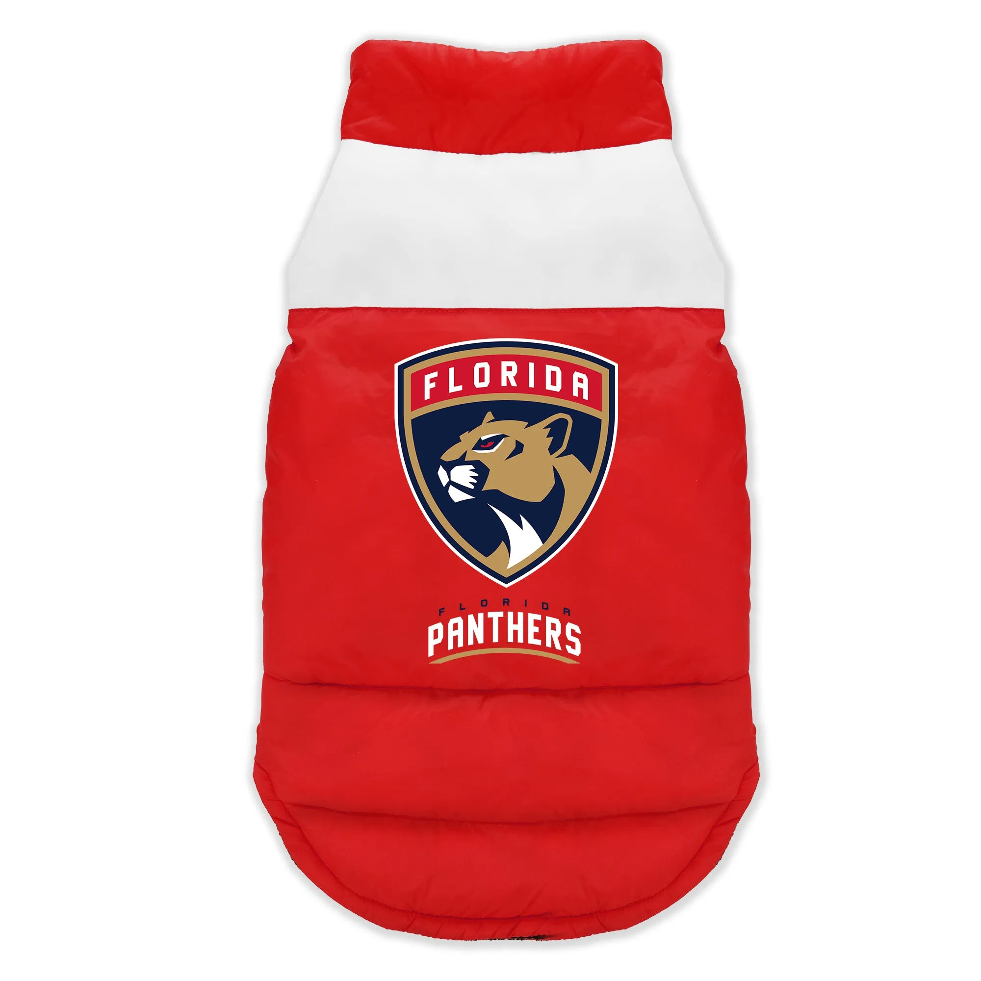 Florida Panthers Pet Parka Puff Vest