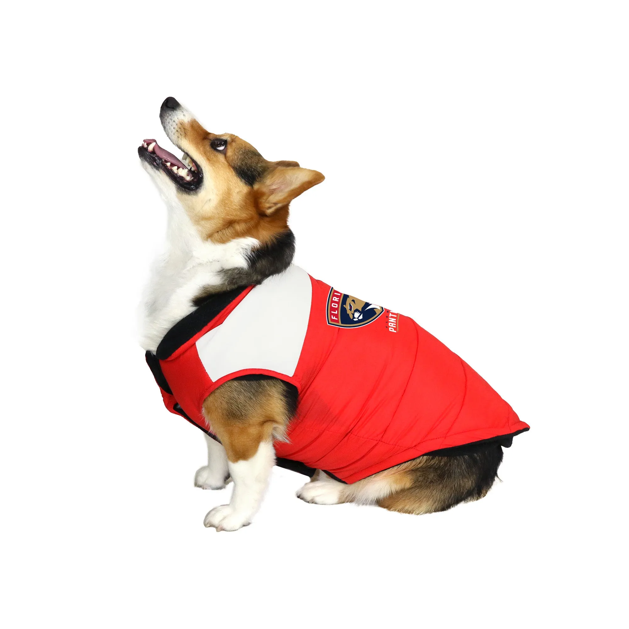 Florida Panthers Pet Parka Puff Vest