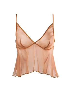 Folie Silk Camisole - Caramel