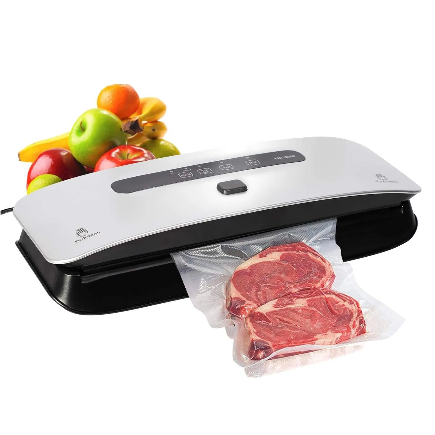 Food Vacuum Sealer Machine with Dry and Moist Mode for Food Preservation