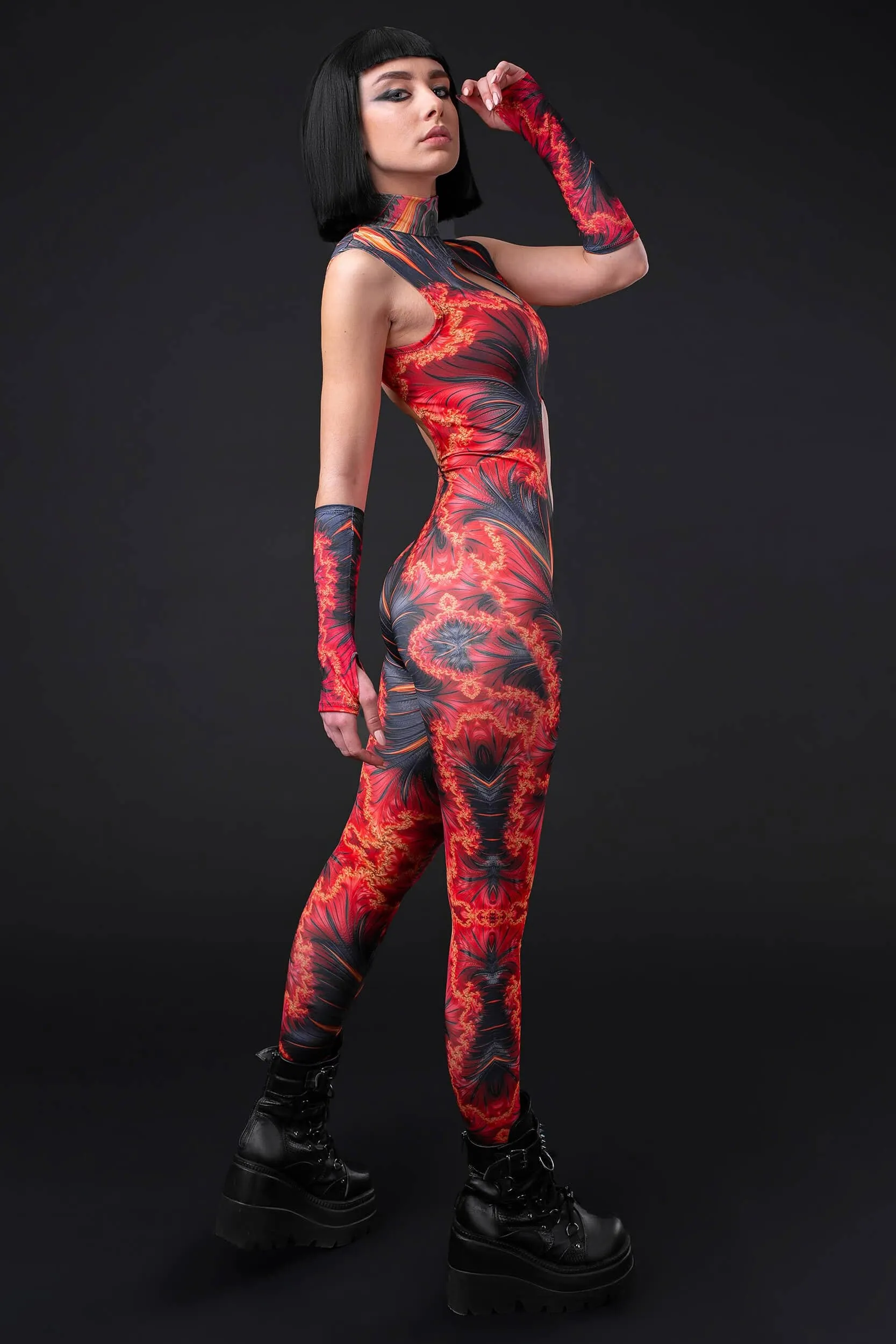 Fuego Keyhole Catsuit