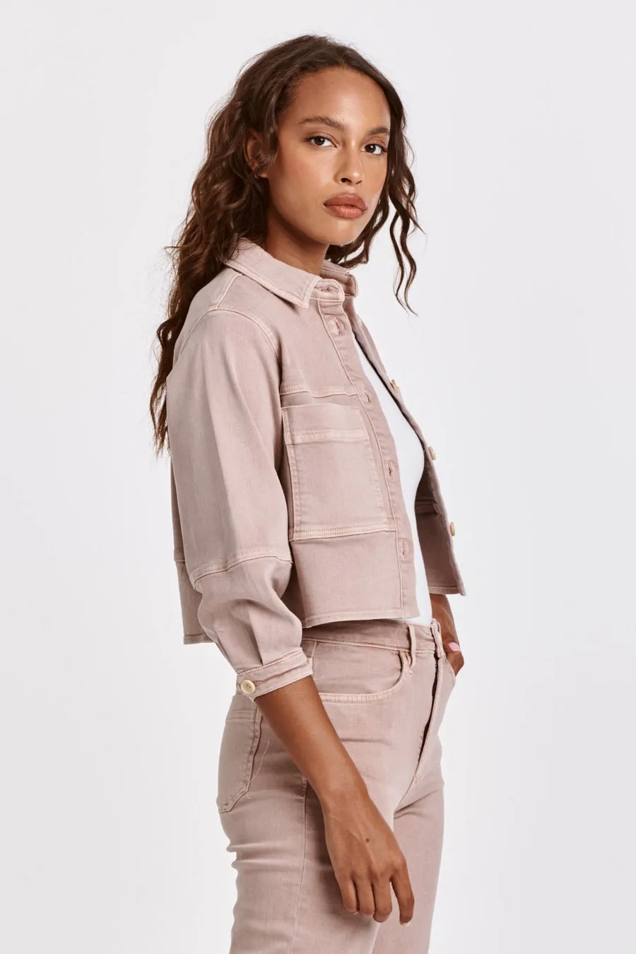 Hanh  Cropped Jacket