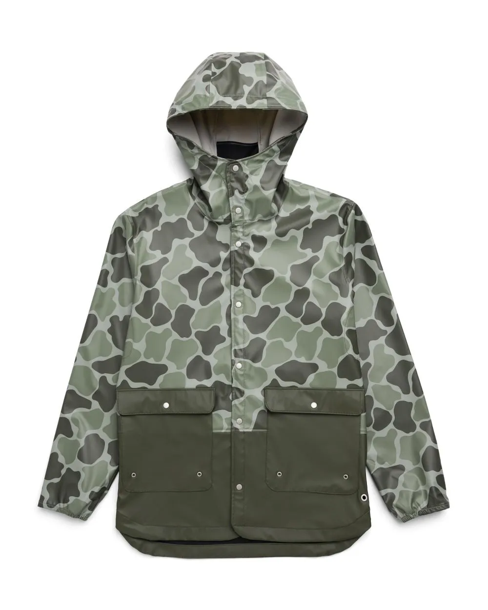 HERSCHEL RAINWEAR PARKA CAMO/OLIVE