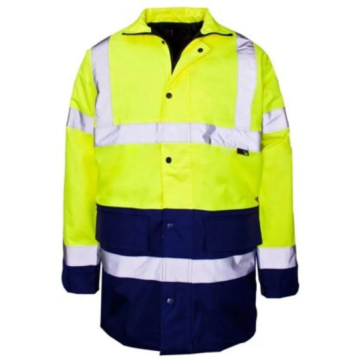 Hi-Vis Reflective 2-Tone Parka Jacket