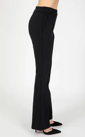 Hilton Hollis Miracle Stretch Flare Pant Black