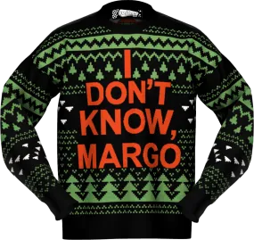 I Don't Know Margo Christmas Vacation Knitted Sweater