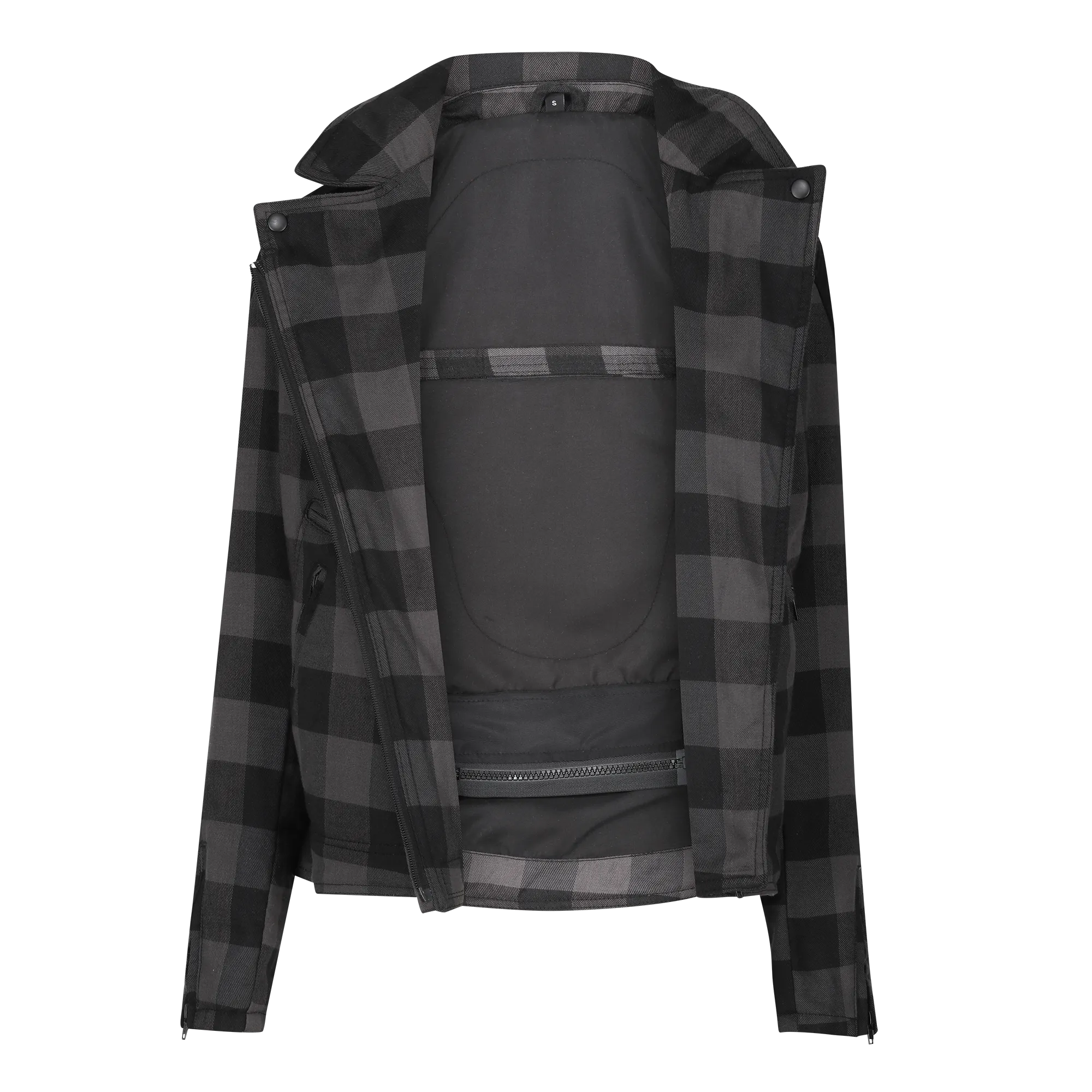 Jessie Flannel Jacket (Grey)