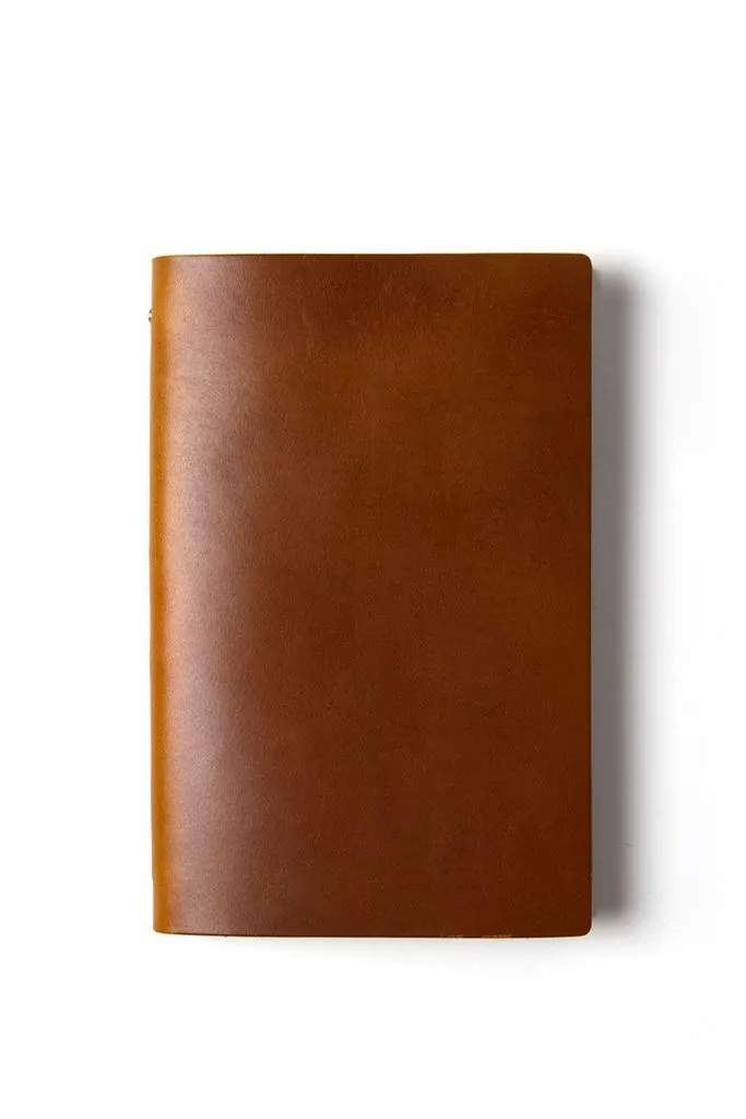 Leather Notebook Mahogany