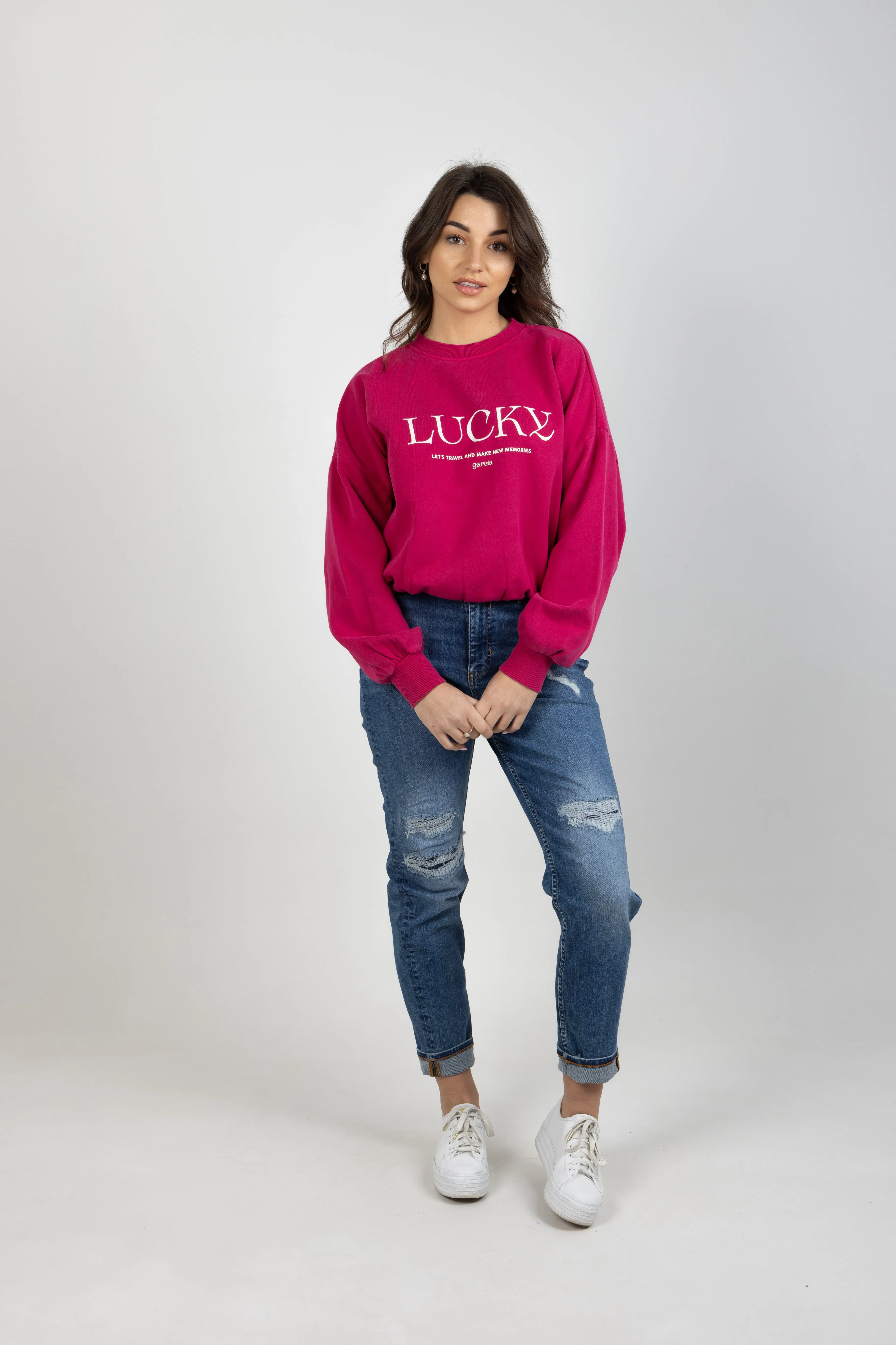 LOLA SWEATER FUCHSIA