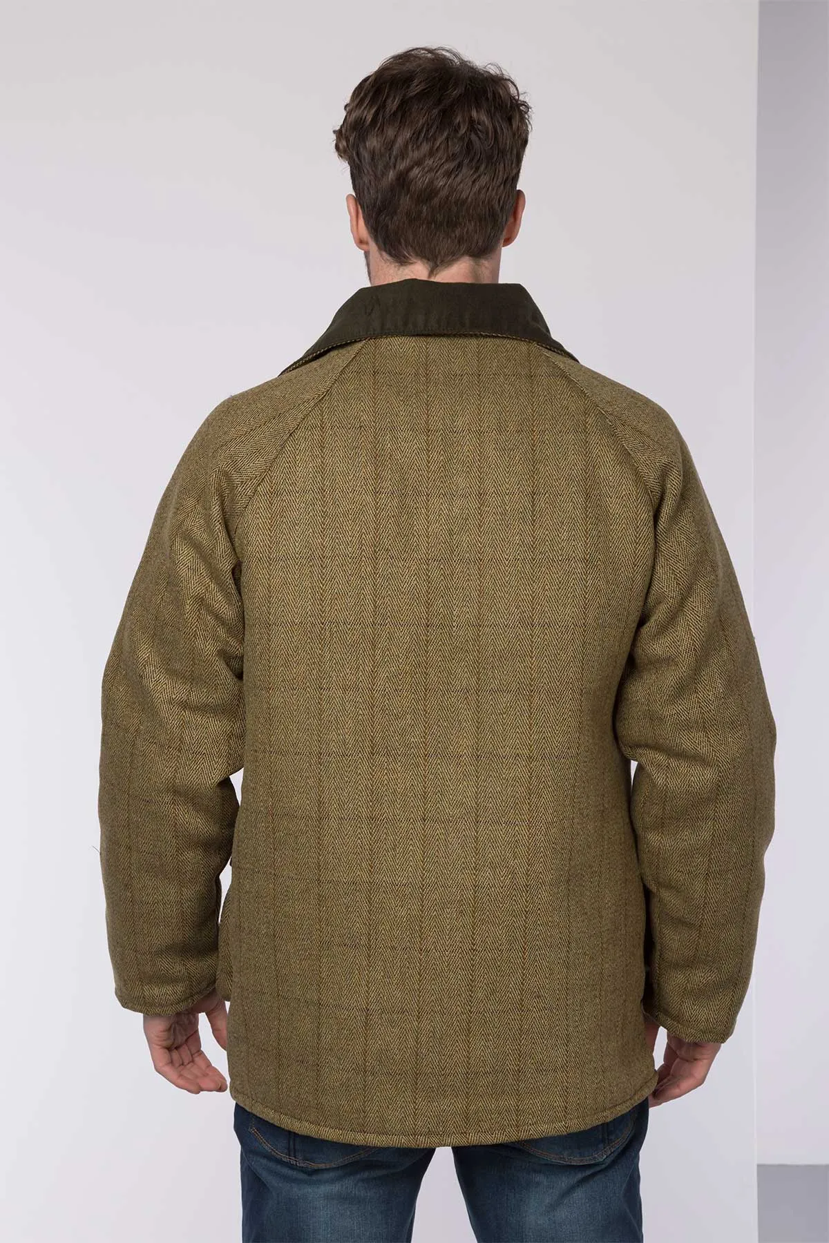 Men's English Tweed Shooting Jacket - Derby