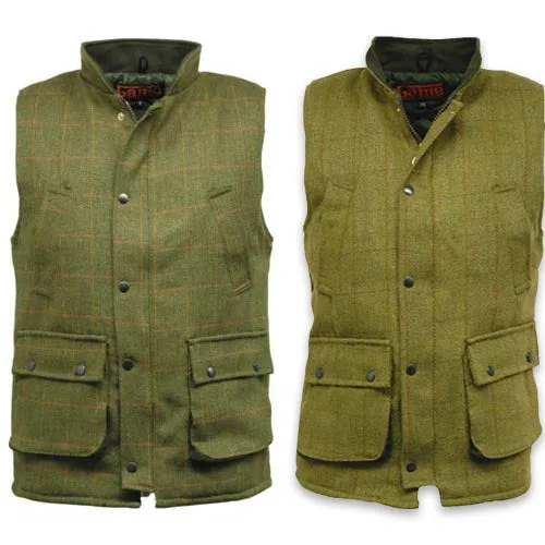 Men's Game Tweed Gilet