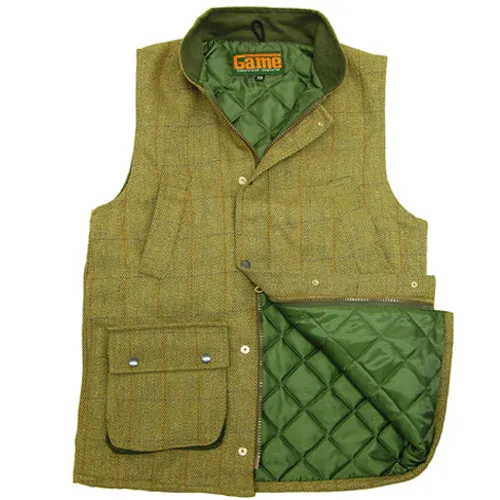 Men's Game Tweed Gilet