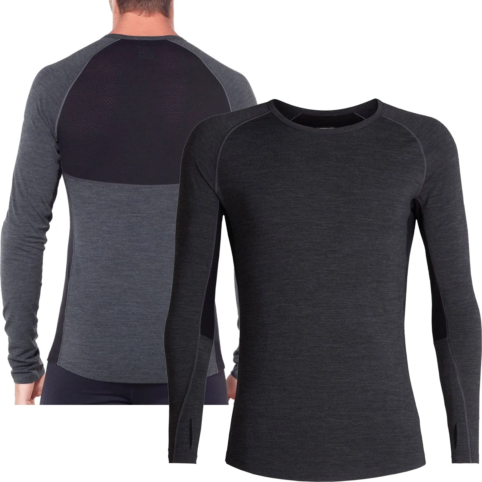 Men's Icebreaker ZoneKnit 200 Seamless Long Sleeve Crew {IC-104355}