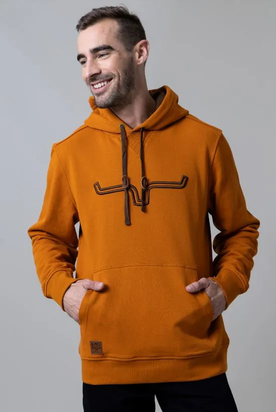 Men's Kimes Fast Talker Burnt Orange Hoodie