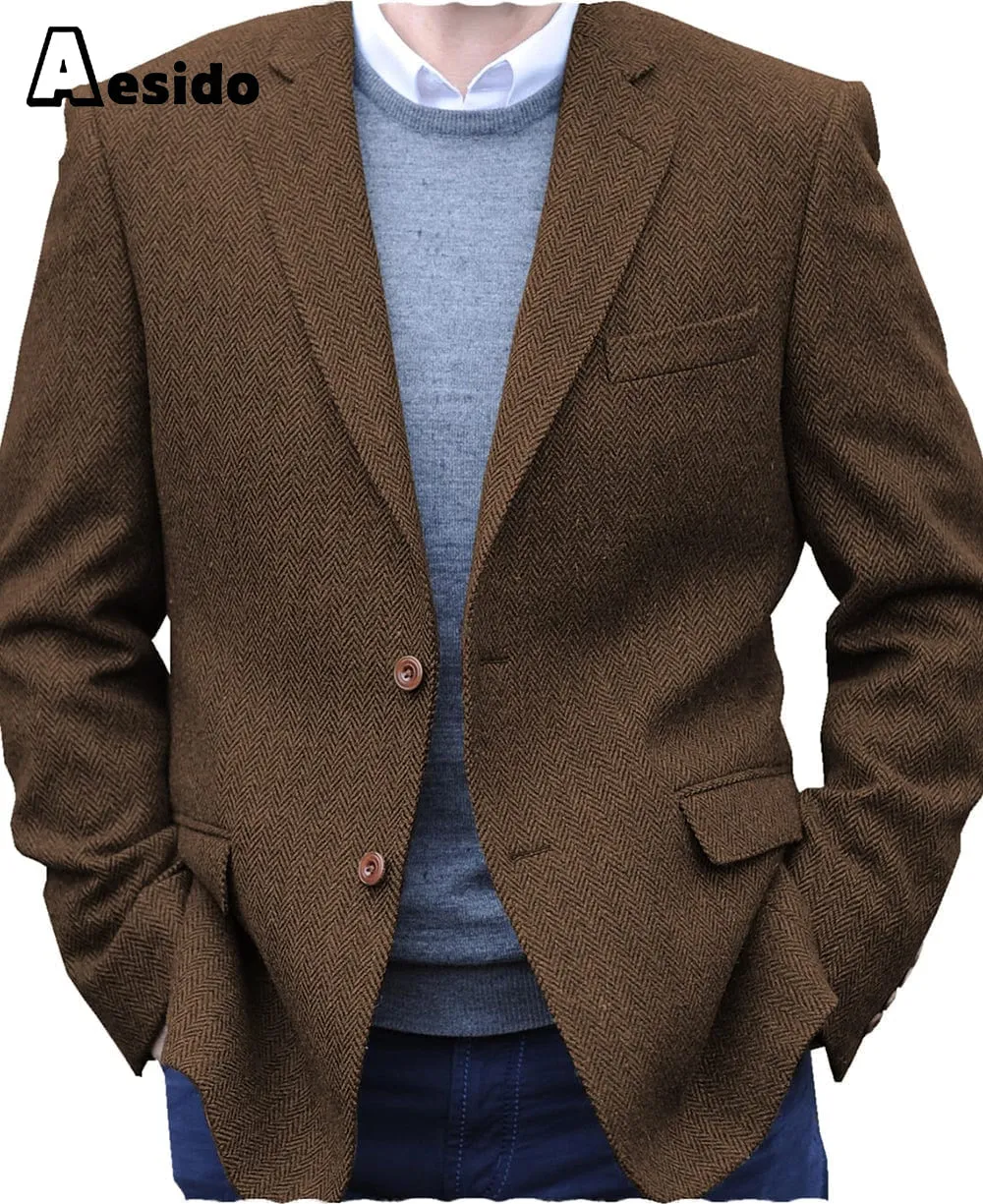 Men's Notch Lapel Blazer